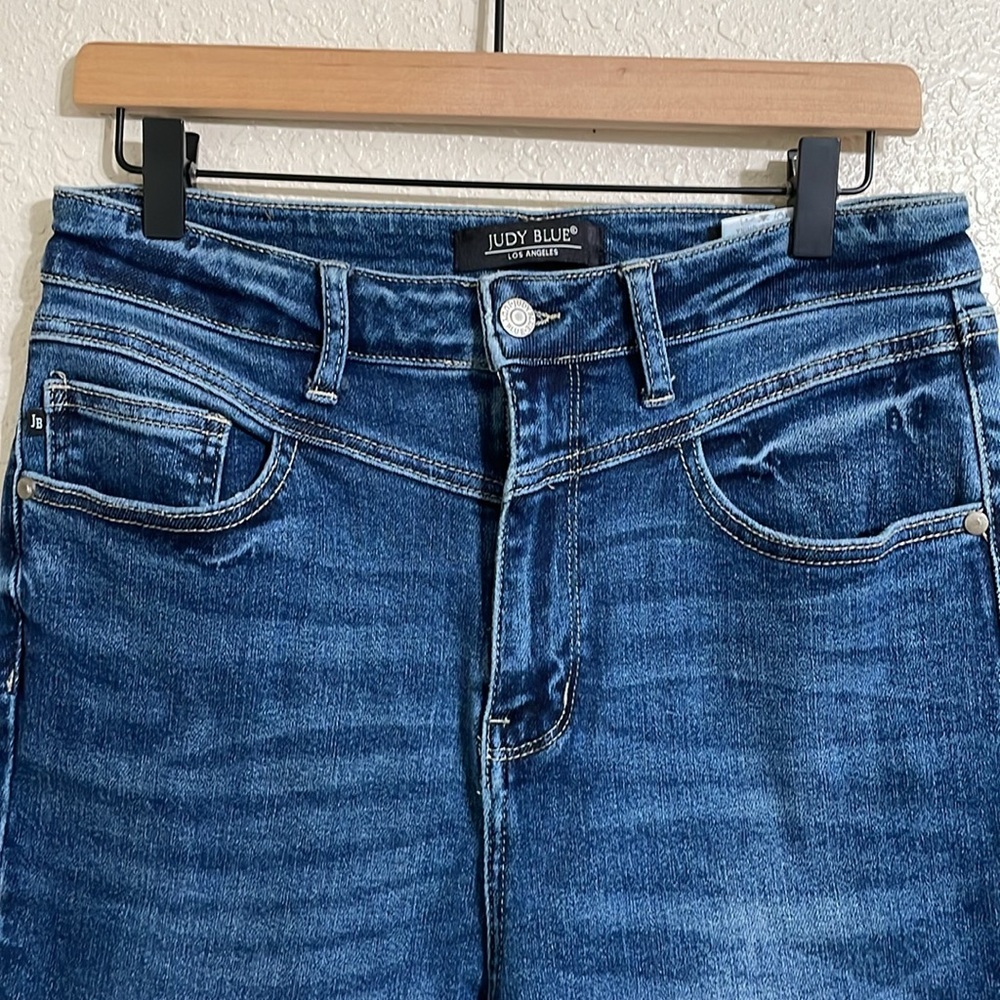 Judy Blue yoke skinny jeans